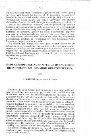 Eerste pagina van het artikel zoals het is gepubliceerd in het tijdschrift