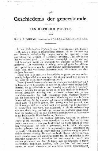 Eerste pagina van het artikel zoals het is gepubliceerd in het tijdschrift