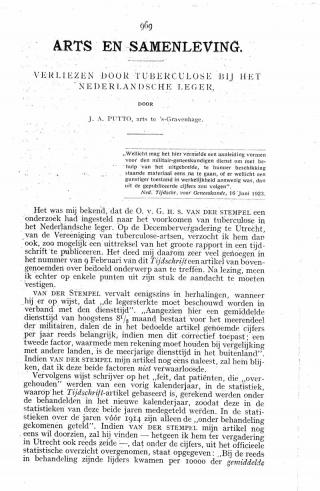 Eerste pagina van het artikel zoals het is gepubliceerd in het tijdschrift