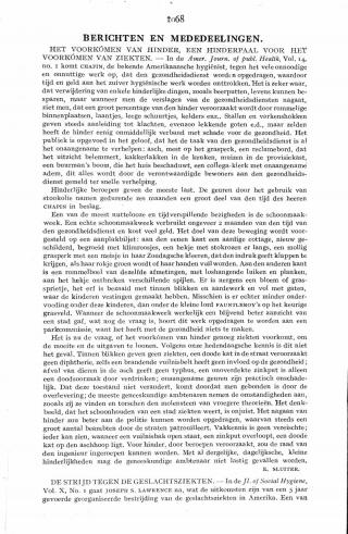 Eerste pagina van het artikel zoals het is gepubliceerd in het tijdschrift