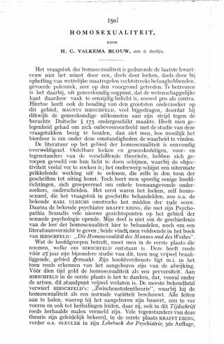 Eerste pagina van het artikel zoals het is gepubliceerd in het tijdschrift