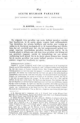 Eerste pagina van het artikel zoals het is gepubliceerd in het tijdschrift