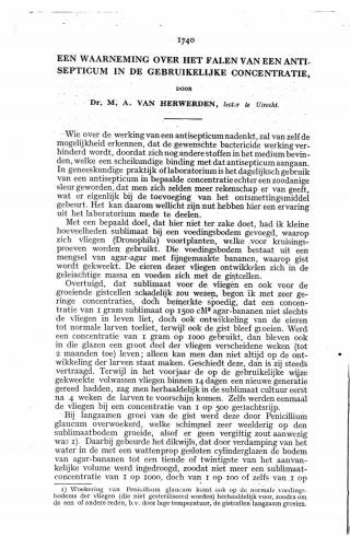 Eerste pagina van het artikel zoals het is gepubliceerd in het tijdschrift