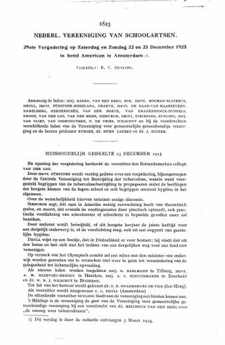 Eerste pagina van het artikel zoals het is gepubliceerd in het tijdschrift