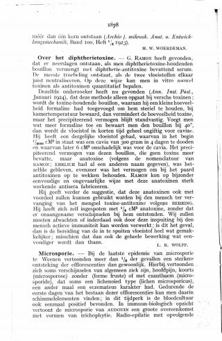 Eerste pagina van het artikel zoals het is gepubliceerd in het tijdschrift