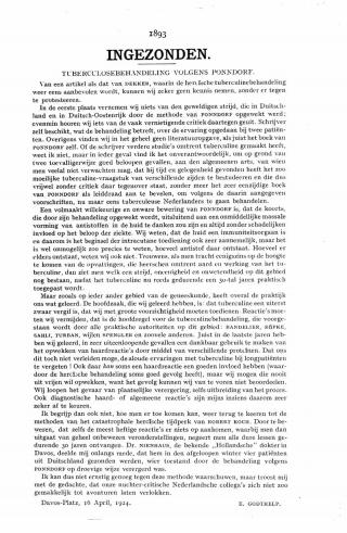 Eerste pagina van het artikel zoals het is gepubliceerd in het tijdschrift