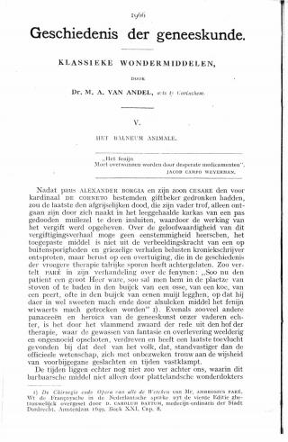 Eerste pagina van het artikel zoals het is gepubliceerd in het tijdschrift