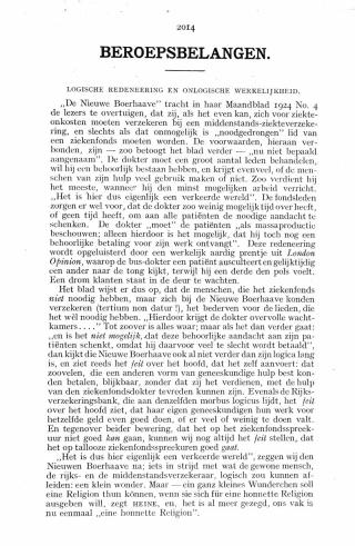 Eerste pagina van het artikel zoals het is gepubliceerd in het tijdschrift