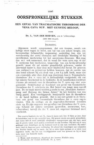 Eerste pagina van het artikel zoals het is gepubliceerd in het tijdschrift