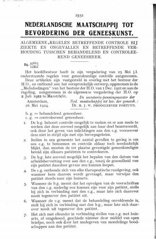 Eerste pagina van het artikel zoals het is gepubliceerd in het tijdschrift