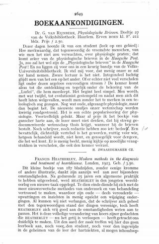 Eerste pagina van het artikel zoals het is gepubliceerd in het tijdschrift