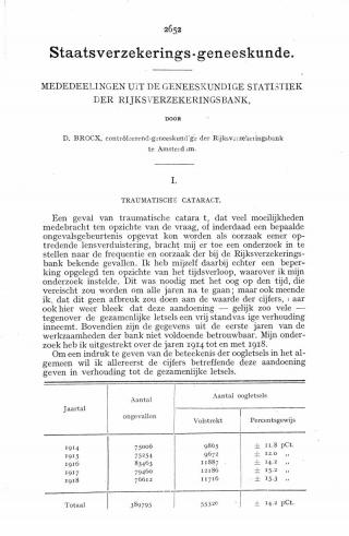 Eerste pagina van het artikel zoals het is gepubliceerd in het tijdschrift