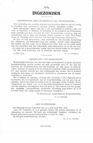 Eerste pagina van het artikel zoals het is gepubliceerd in het tijdschrift