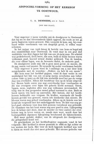 Eerste pagina van het artikel zoals het is gepubliceerd in het tijdschrift