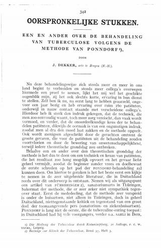 Eerste pagina van het artikel zoals het is gepubliceerd in het tijdschrift