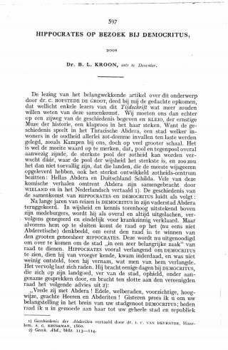 Eerste pagina van het artikel zoals het is gepubliceerd in het tijdschrift