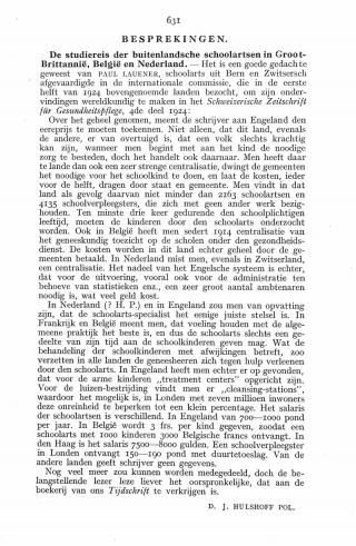 Eerste pagina van het artikel zoals het is gepubliceerd in het tijdschrift