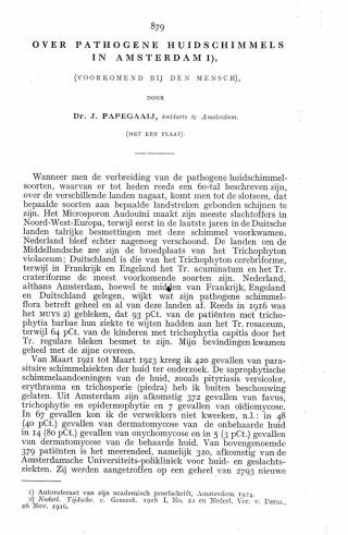 Eerste pagina van het artikel zoals het is gepubliceerd in het tijdschrift