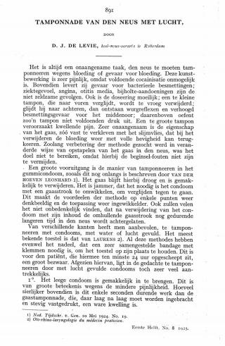 Eerste pagina van het artikel zoals het is gepubliceerd in het tijdschrift