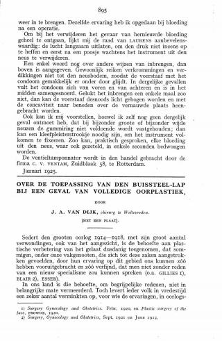 Eerste pagina van het artikel zoals het is gepubliceerd in het tijdschrift