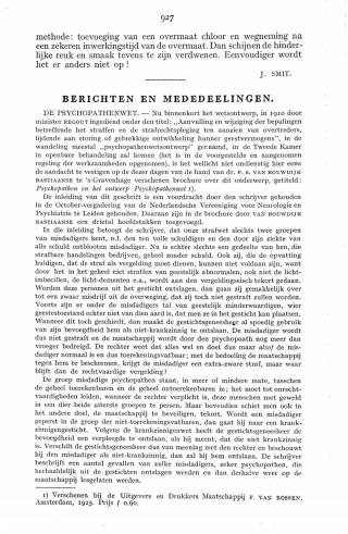 Eerste pagina van het artikel zoals het is gepubliceerd in het tijdschrift