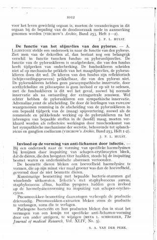 Eerste pagina van het artikel zoals het is gepubliceerd in het tijdschrift