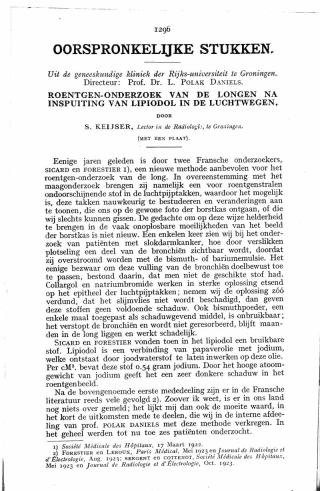 Eerste pagina van het artikel zoals het is gepubliceerd in het tijdschrift