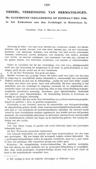 Eerste pagina van het artikel zoals het is gepubliceerd in het tijdschrift