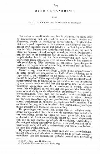 Eerste pagina van het artikel zoals het is gepubliceerd in het tijdschrift