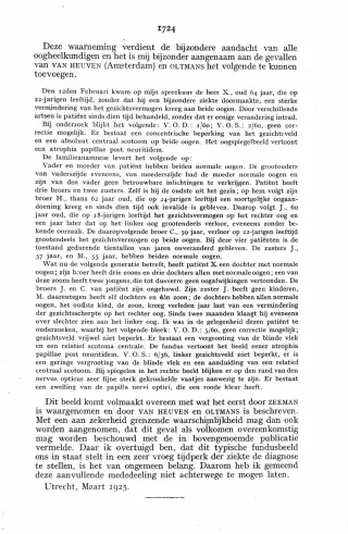 Eerste pagina van het artikel zoals het is gepubliceerd in het tijdschrift