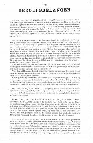 Eerste pagina van het artikel zoals het is gepubliceerd in het tijdschrift