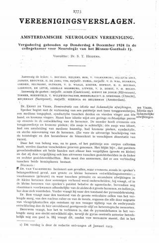 Eerste pagina van het artikel zoals het is gepubliceerd in het tijdschrift