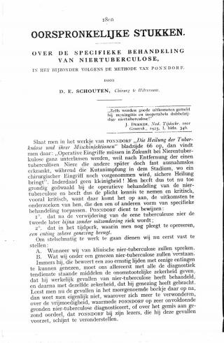 Eerste pagina van het artikel zoals het is gepubliceerd in het tijdschrift