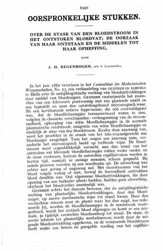 Eerste pagina van het artikel zoals het is gepubliceerd in het tijdschrift