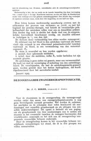 Eerste pagina van het artikel zoals het is gepubliceerd in het tijdschrift