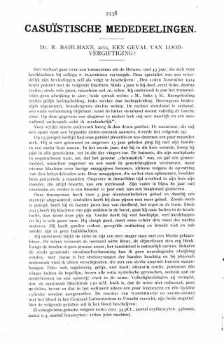 Eerste pagina van het artikel zoals het is gepubliceerd in het tijdschrift