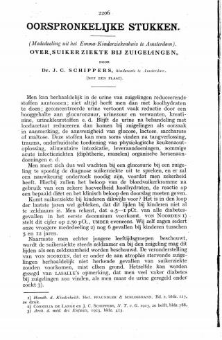 Eerste pagina van het artikel zoals het is gepubliceerd in het tijdschrift