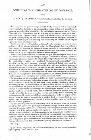 Eerste pagina van het artikel zoals het is gepubliceerd in het tijdschrift