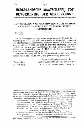 Eerste pagina van het artikel zoals het is gepubliceerd in het tijdschrift