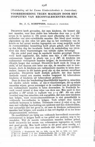 Eerste pagina van het artikel zoals het is gepubliceerd in het tijdschrift