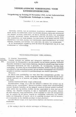 Eerste pagina van het artikel zoals het is gepubliceerd in het tijdschrift