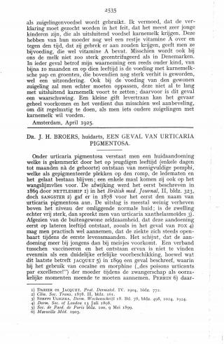 Eerste pagina van het artikel zoals het is gepubliceerd in het tijdschrift