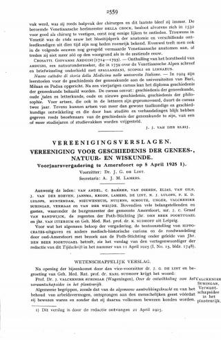 Eerste pagina van het artikel zoals het is gepubliceerd in het tijdschrift