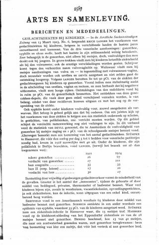 Eerste pagina van het artikel zoals het is gepubliceerd in het tijdschrift