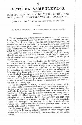 Eerste pagina van het artikel zoals het is gepubliceerd in het tijdschrift