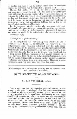 Eerste pagina van het artikel zoals het is gepubliceerd in het tijdschrift