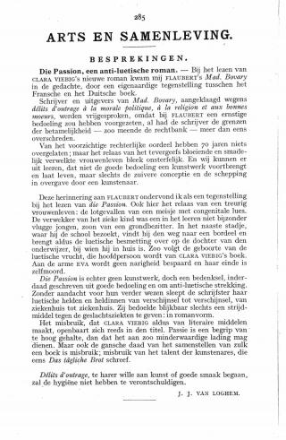 Eerste pagina van het artikel zoals het is gepubliceerd in het tijdschrift