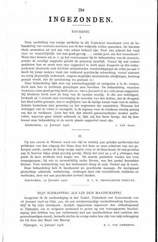 Eerste pagina van het artikel zoals het is gepubliceerd in het tijdschrift