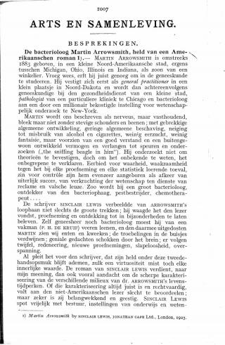 Eerste pagina van het artikel zoals het is gepubliceerd in het tijdschrift