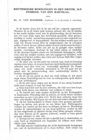 Eerste pagina van het artikel zoals het is gepubliceerd in het tijdschrift